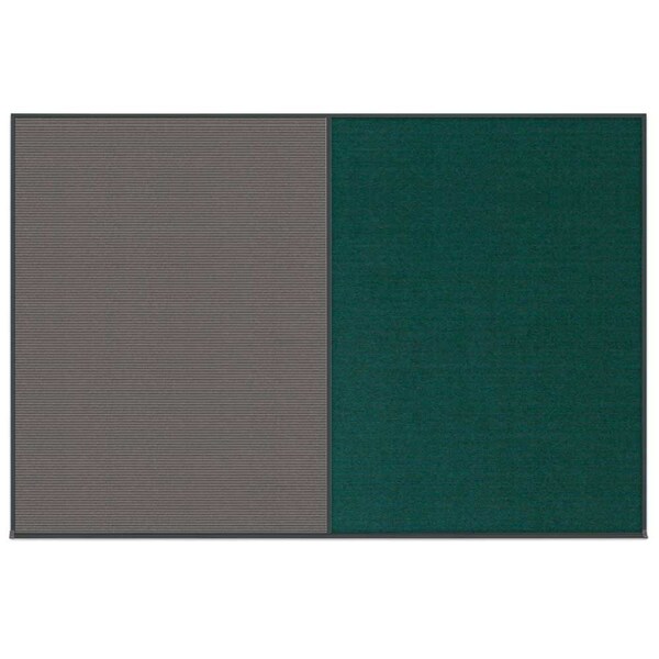 Enclosed Corkboard, 1 Door, 48"x36", 4" Fra